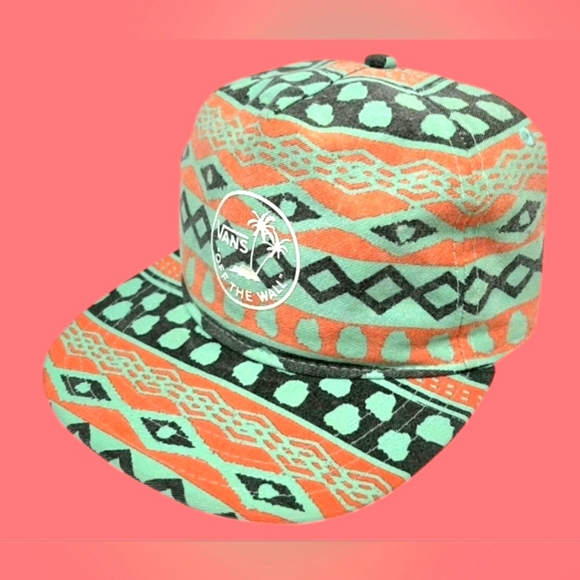 VANS RETRO OFF THE WALL SNAPBACK CAP ~ SOUTHWESTERN ALL OVER PRINT ADULT - Picture 3 of 10